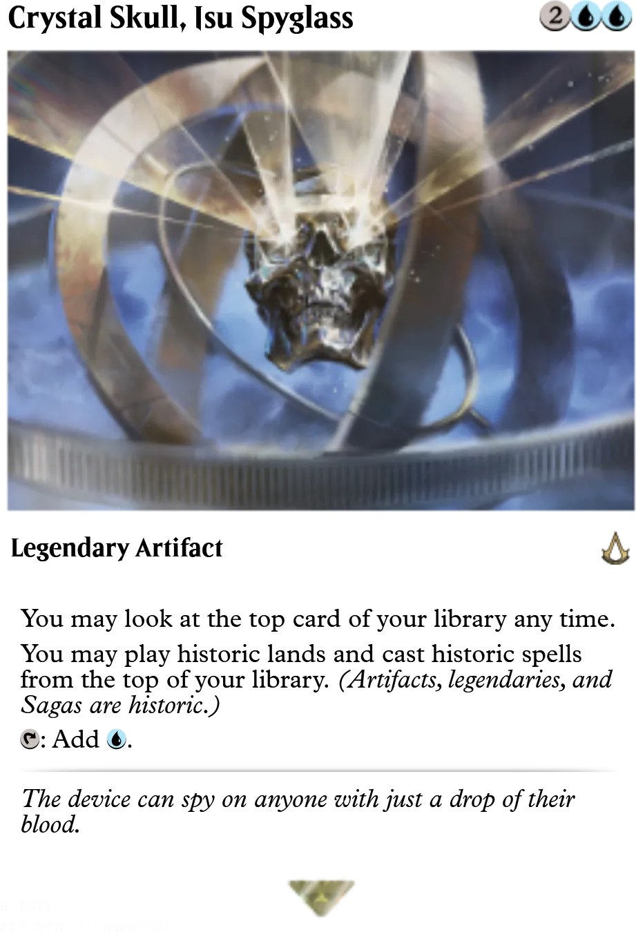 Crystal Skull, Isu Spyglass