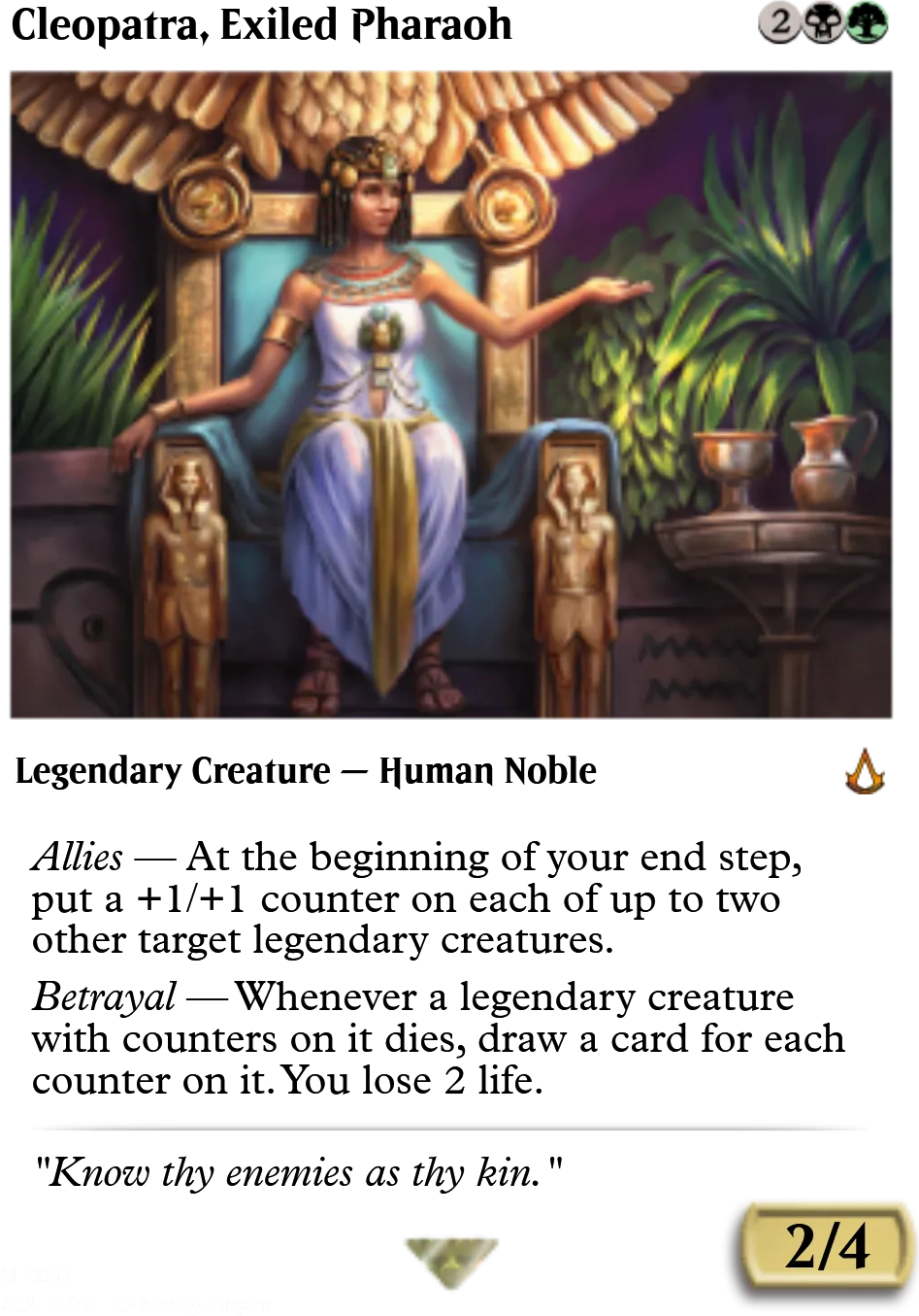 Cleopatra, Exiled Pharaoh