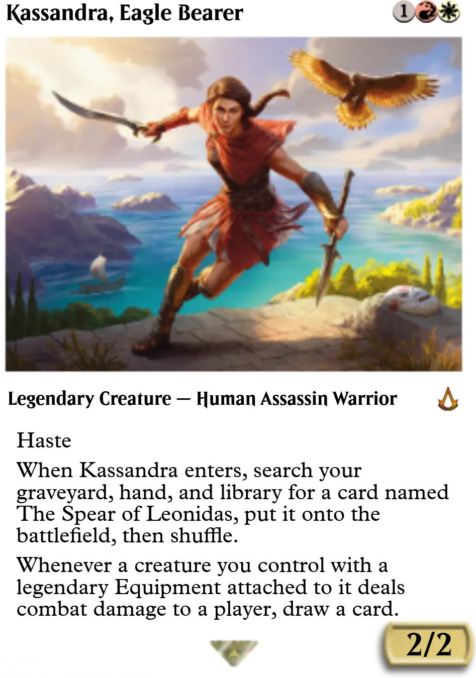 Kassandra, Eagle Bearer