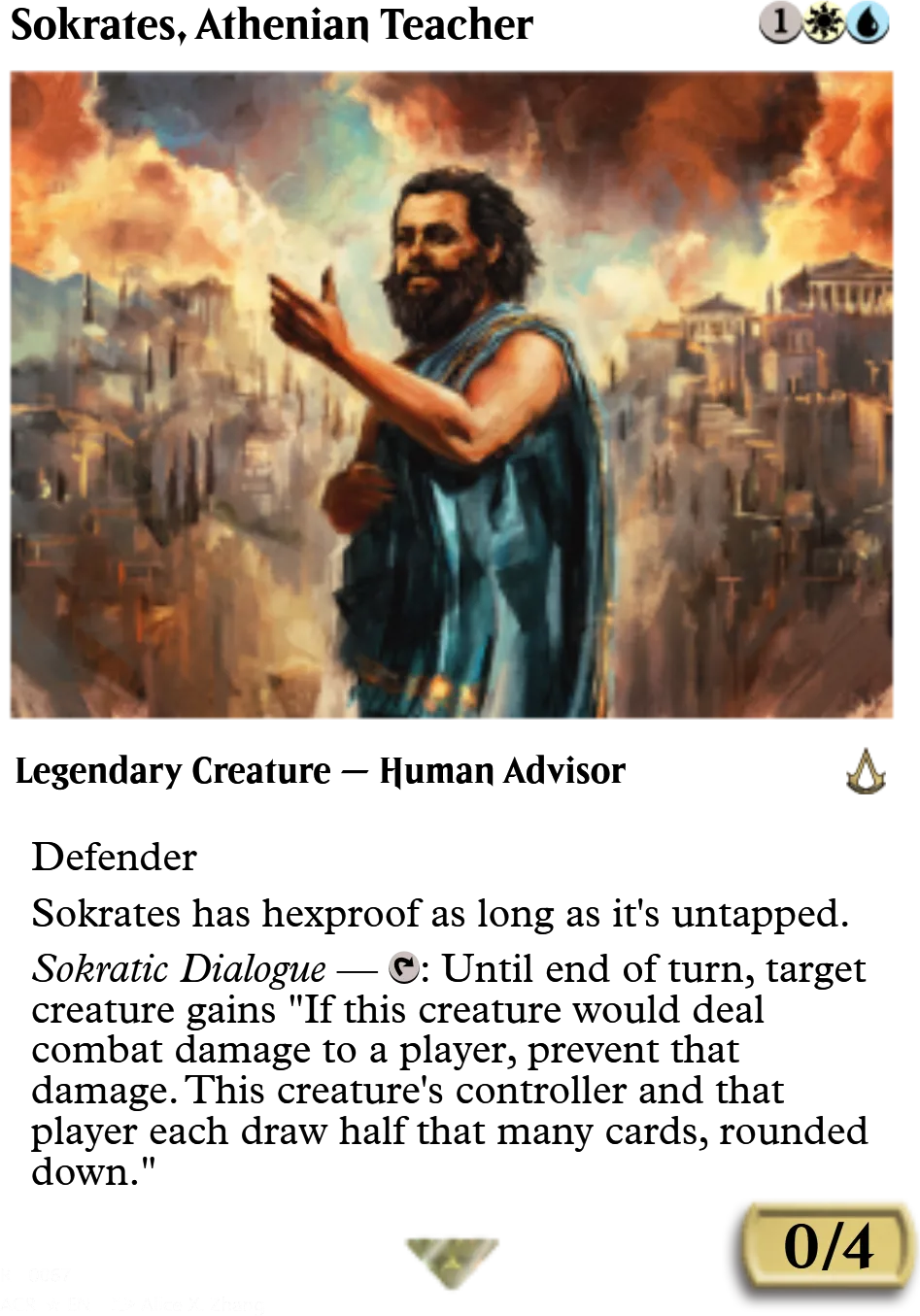 Sokrates, Athenian Teacher