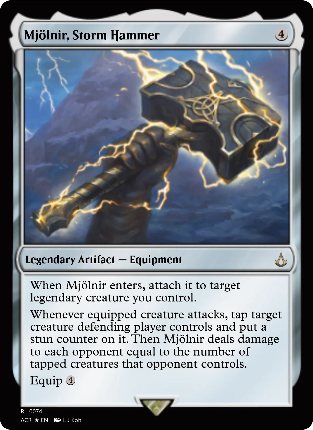 Mjölnir, Storm Hammer