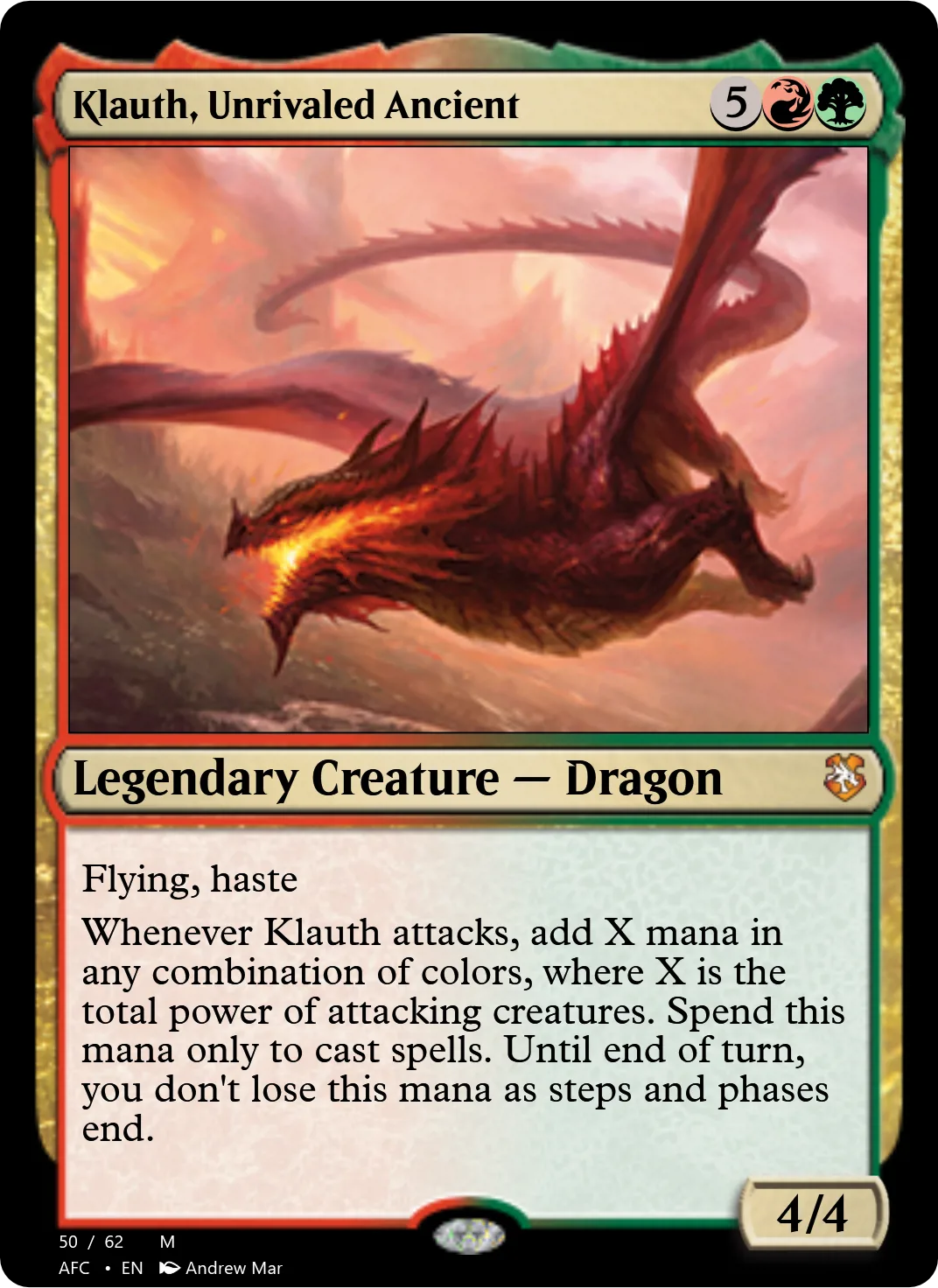 Klauth, Unrivaled Ancient