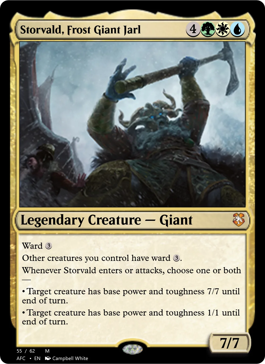 Storvald, Frost Giant Jarl
