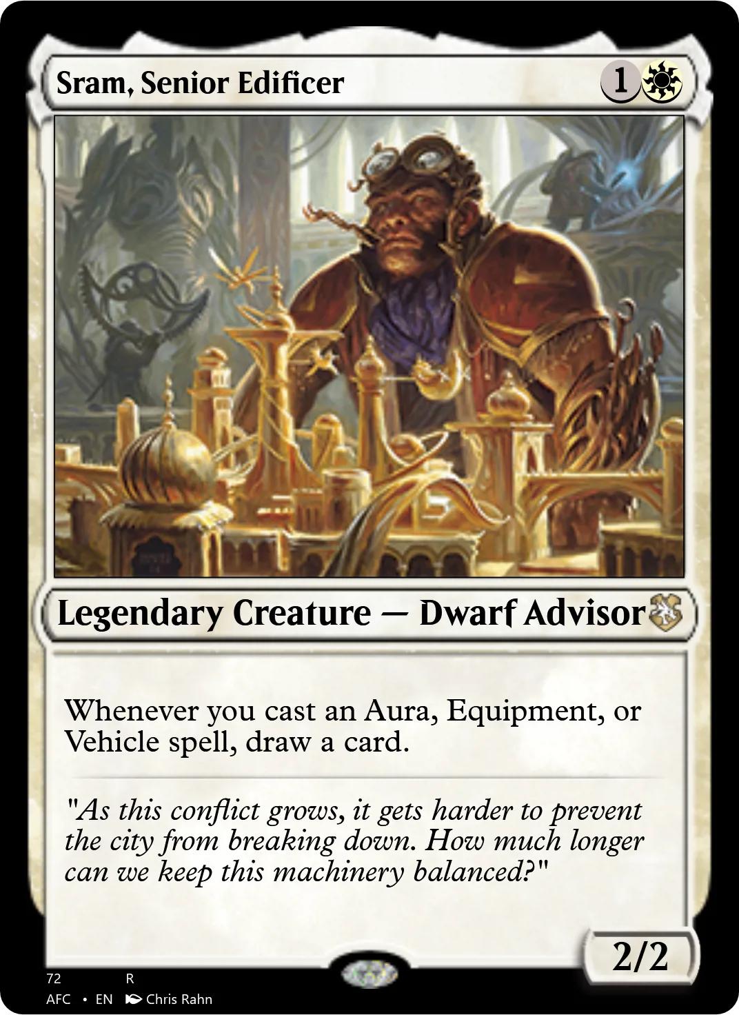 Sram, Senior Edificer