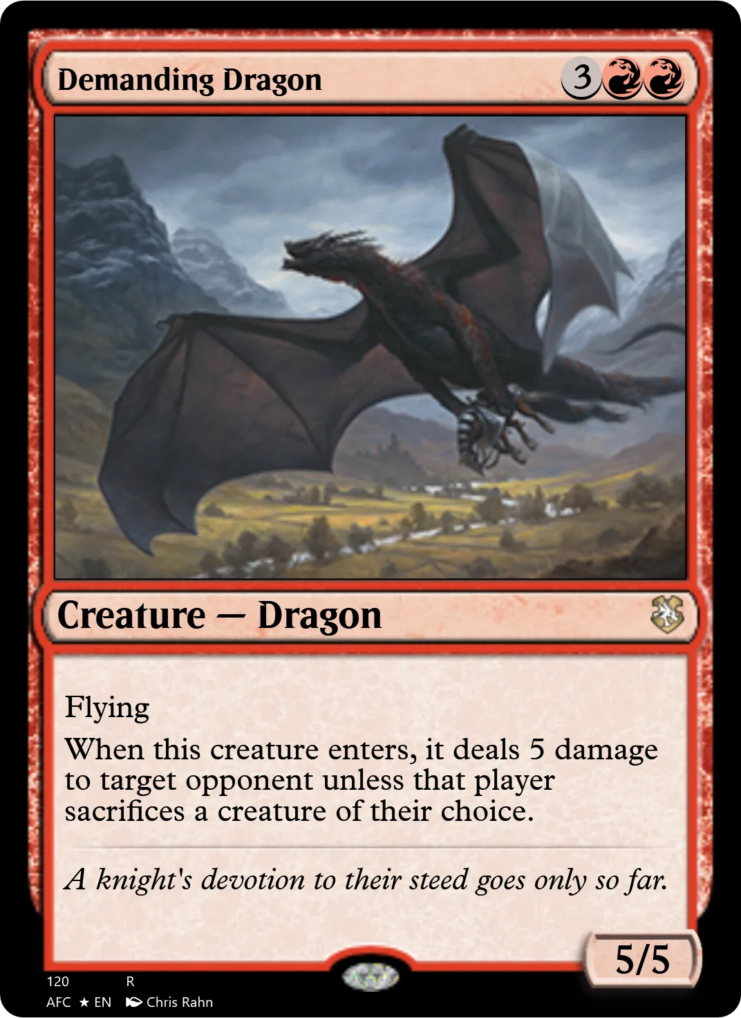 Demanding Dragon