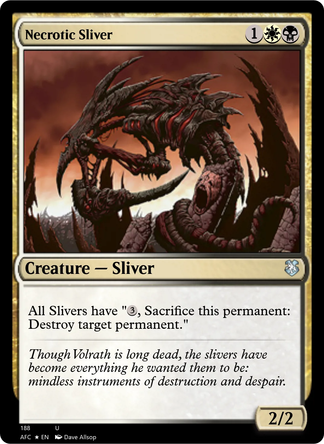 Necrotic Sliver
