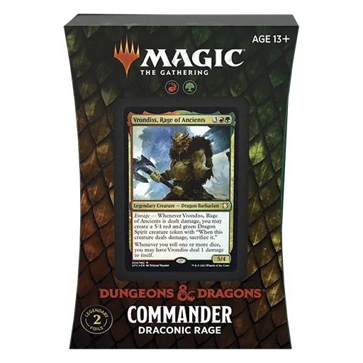 Adventures in the Forgotten Realms Commander Deck: Draconic Rage