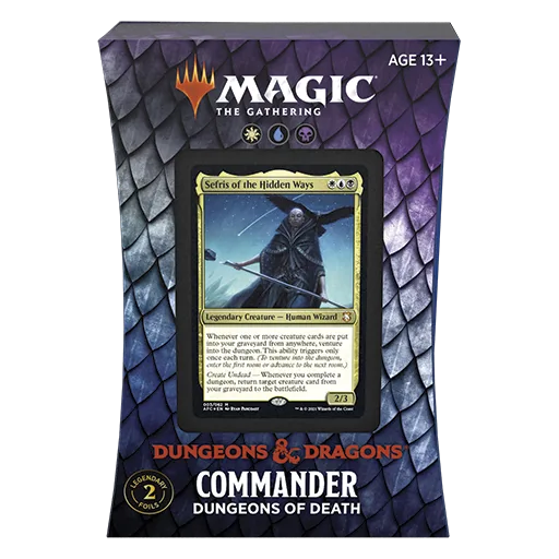 Adventures in the Forgotten Realms Commander Deck: Dungeons of Death