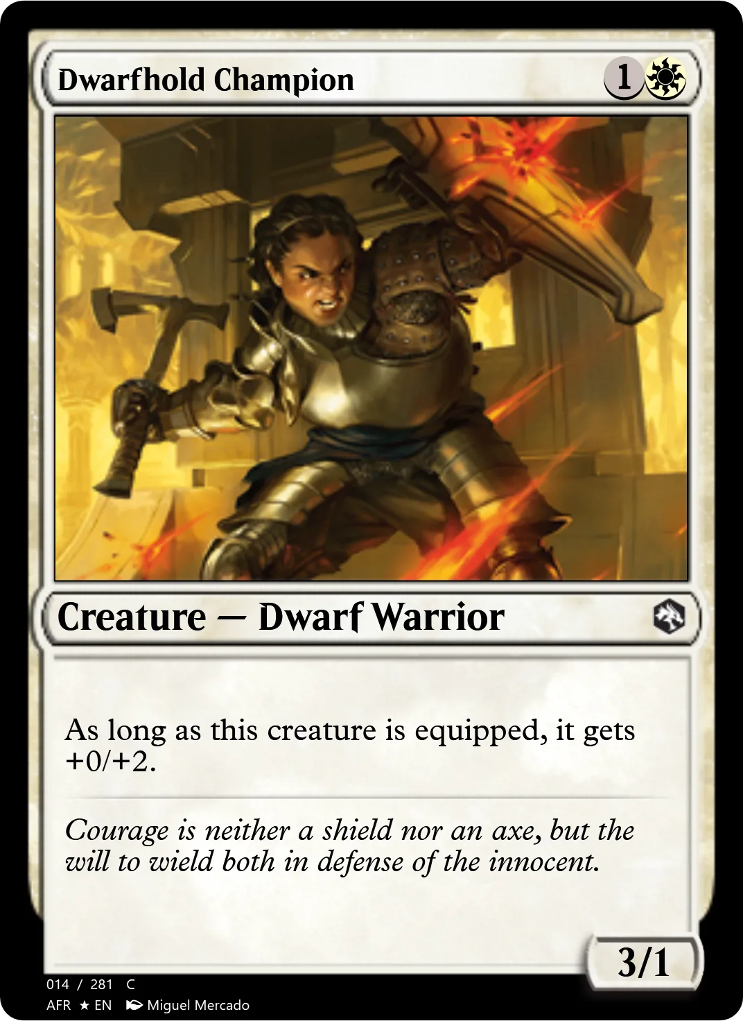 Dwarfhold Champion