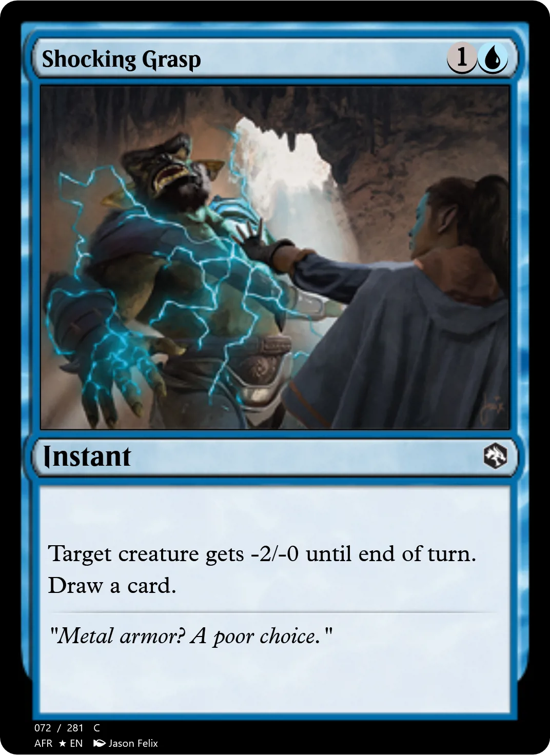 Shocking Grasp