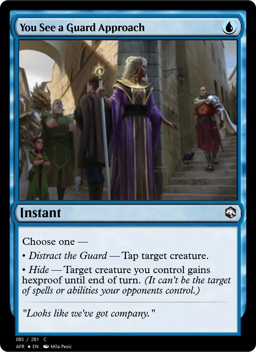 You See a Guard Approach