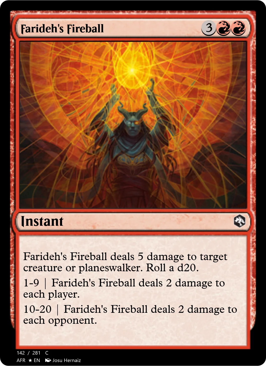 Farideh's Fireball