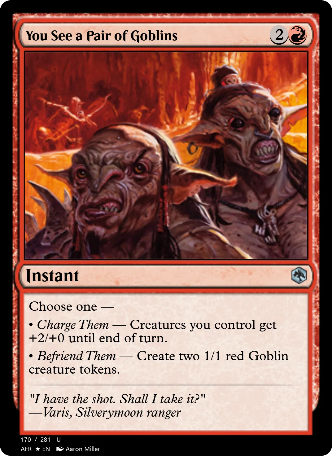 You See a Pair of Goblins