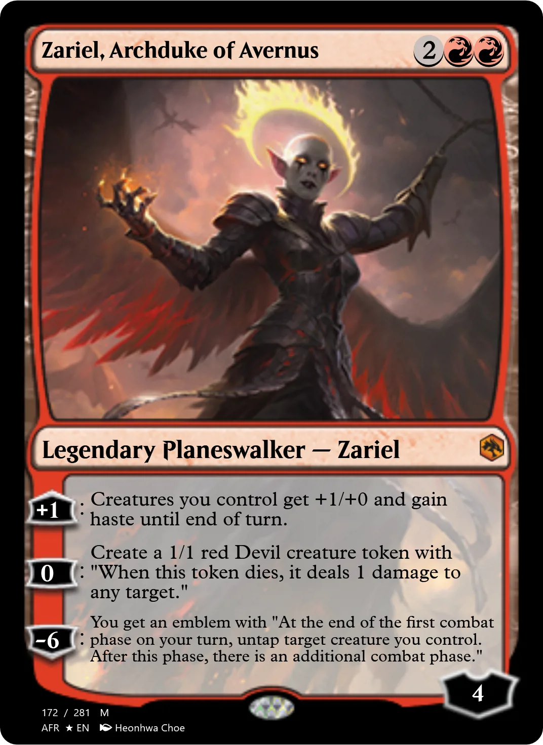 Zariel, Archduke of Avernus