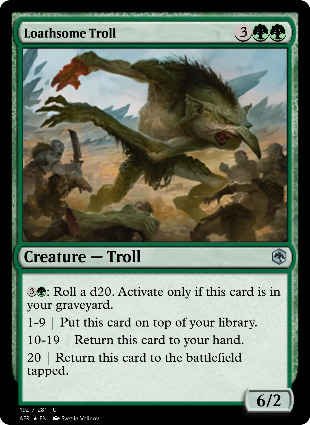 Loathsome Troll