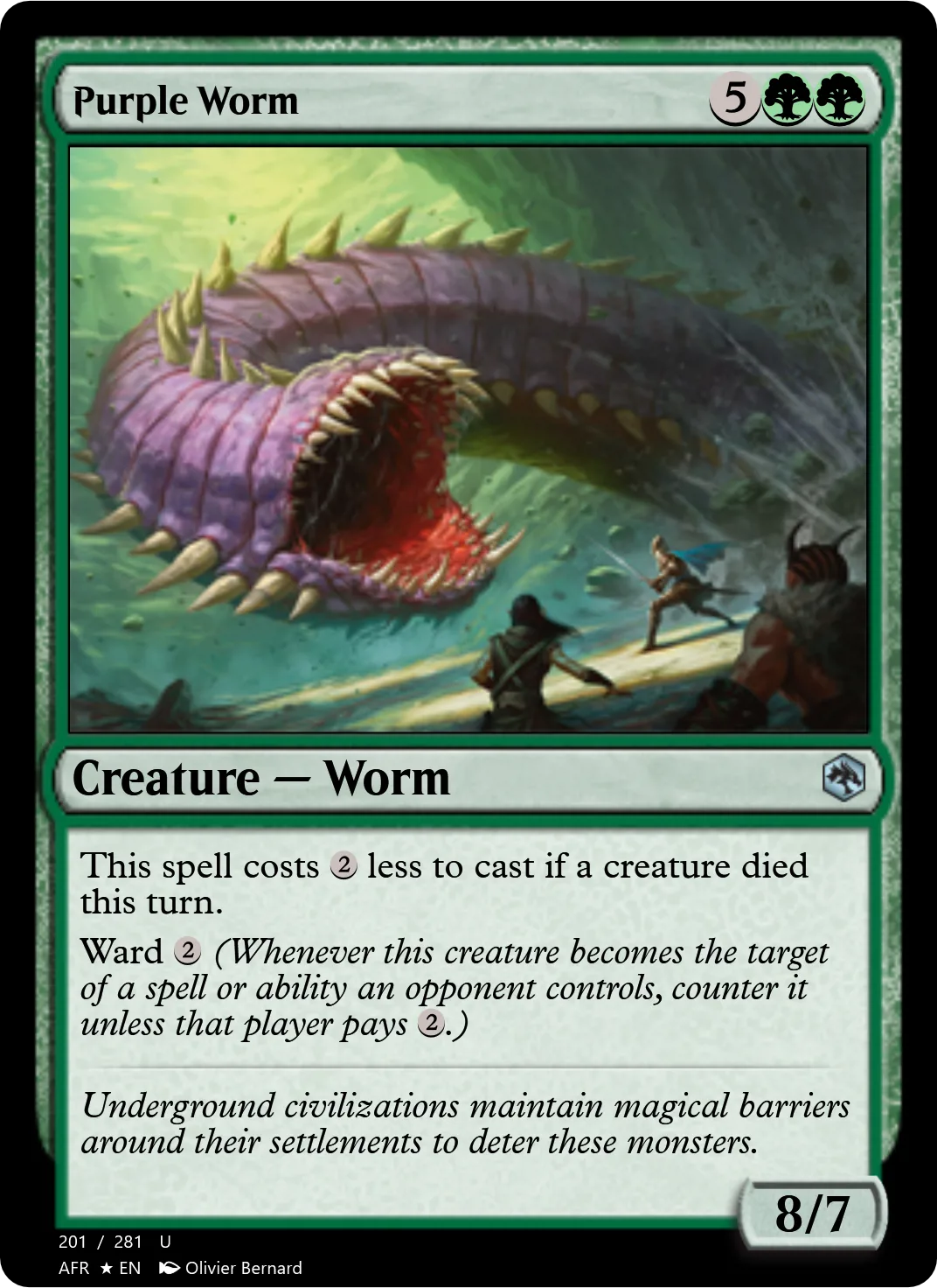 Purple Worm