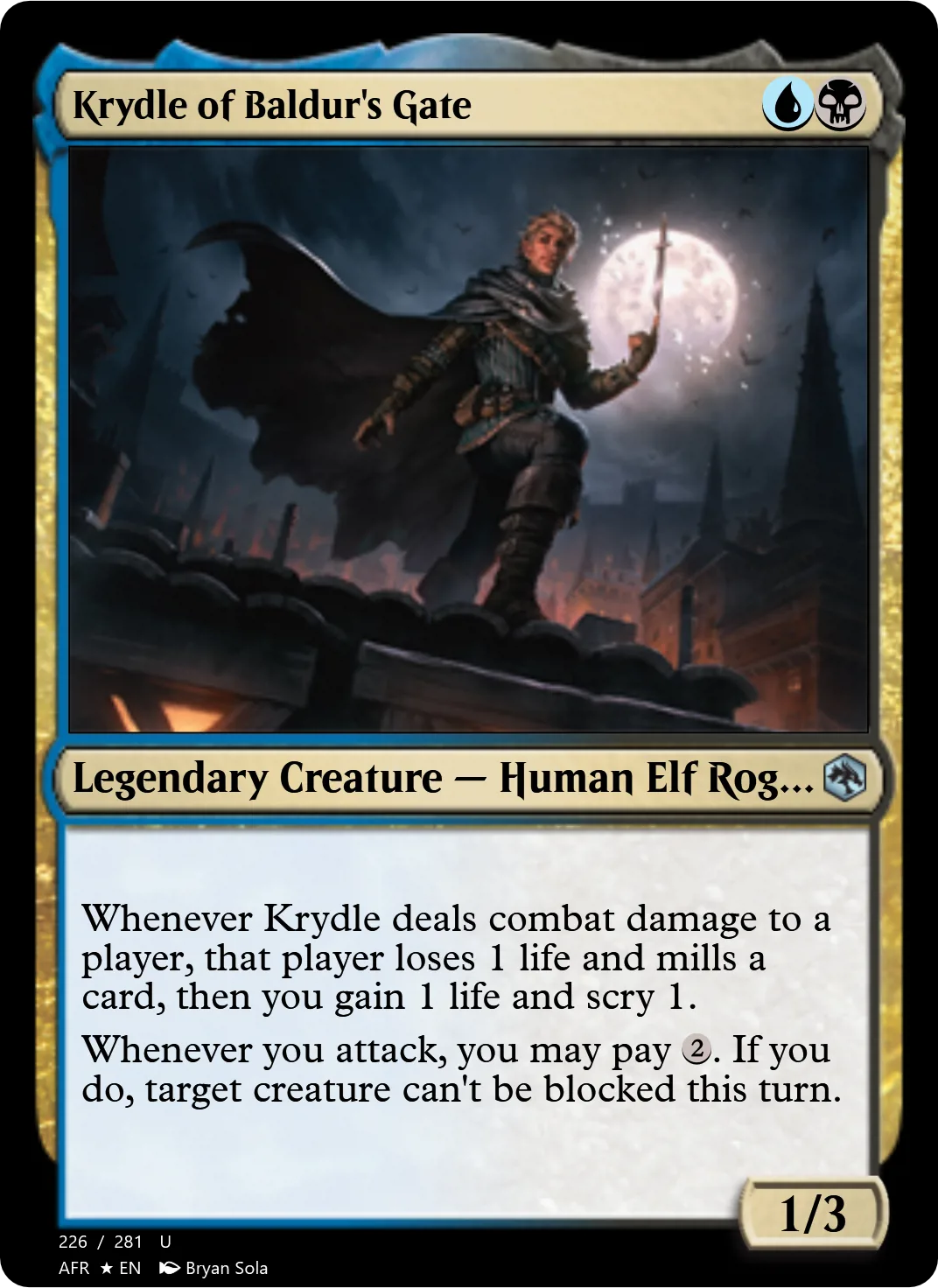 Krydle of Baldur's Gate