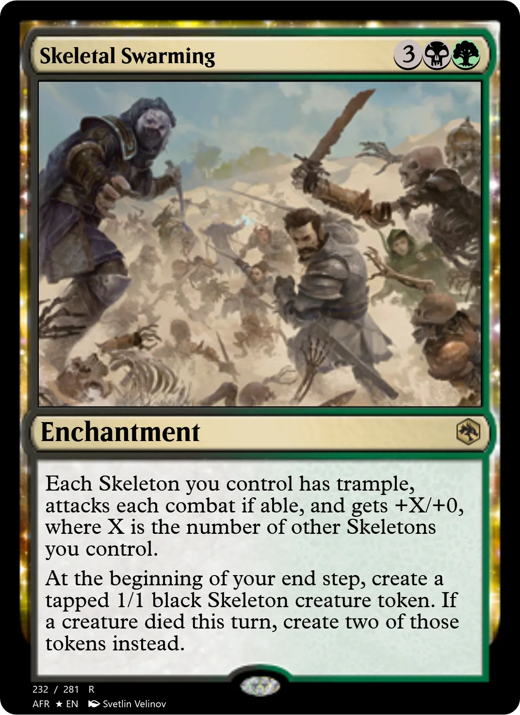 Skeletal Swarming