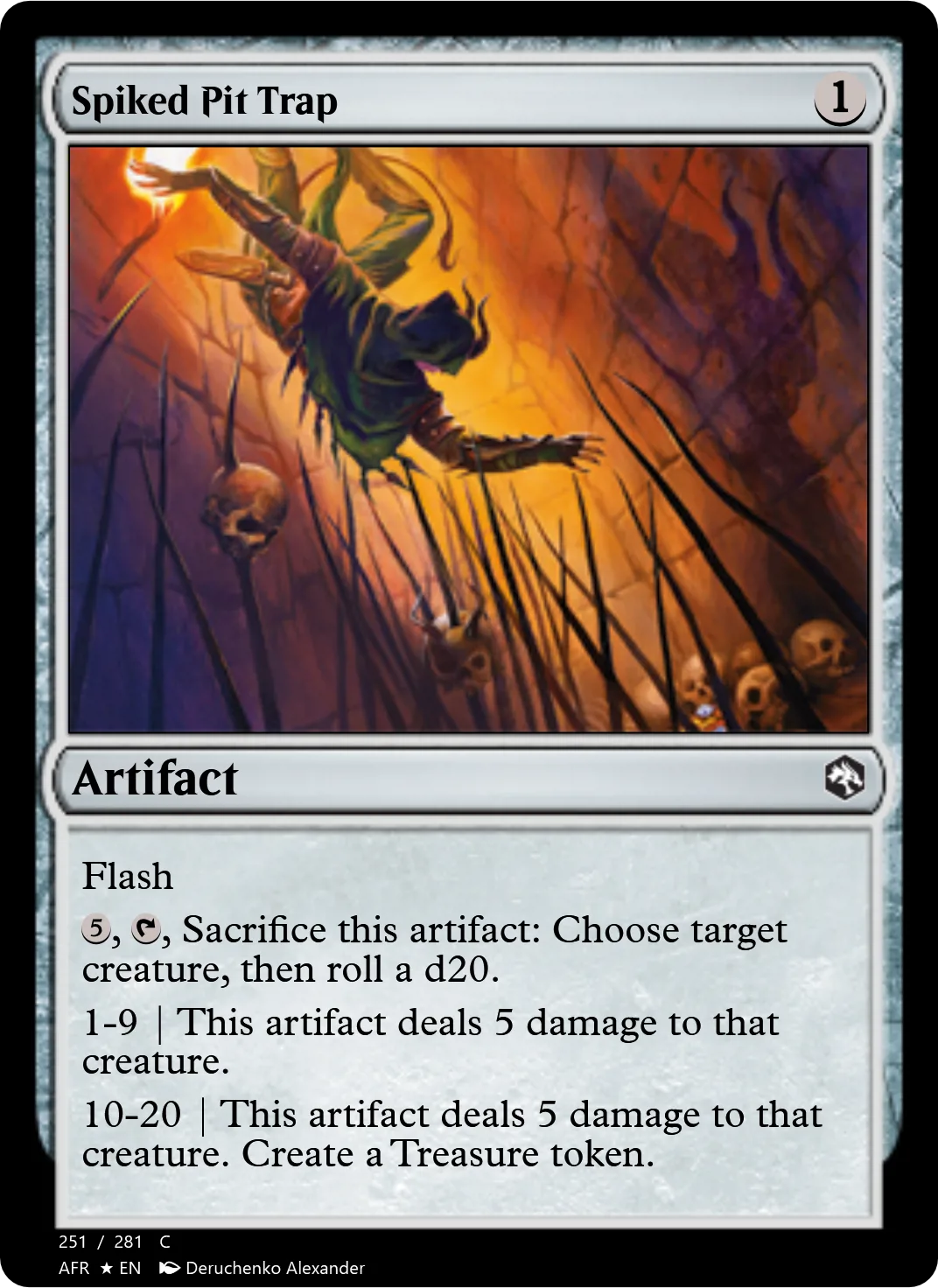 Spiked Pit Trap