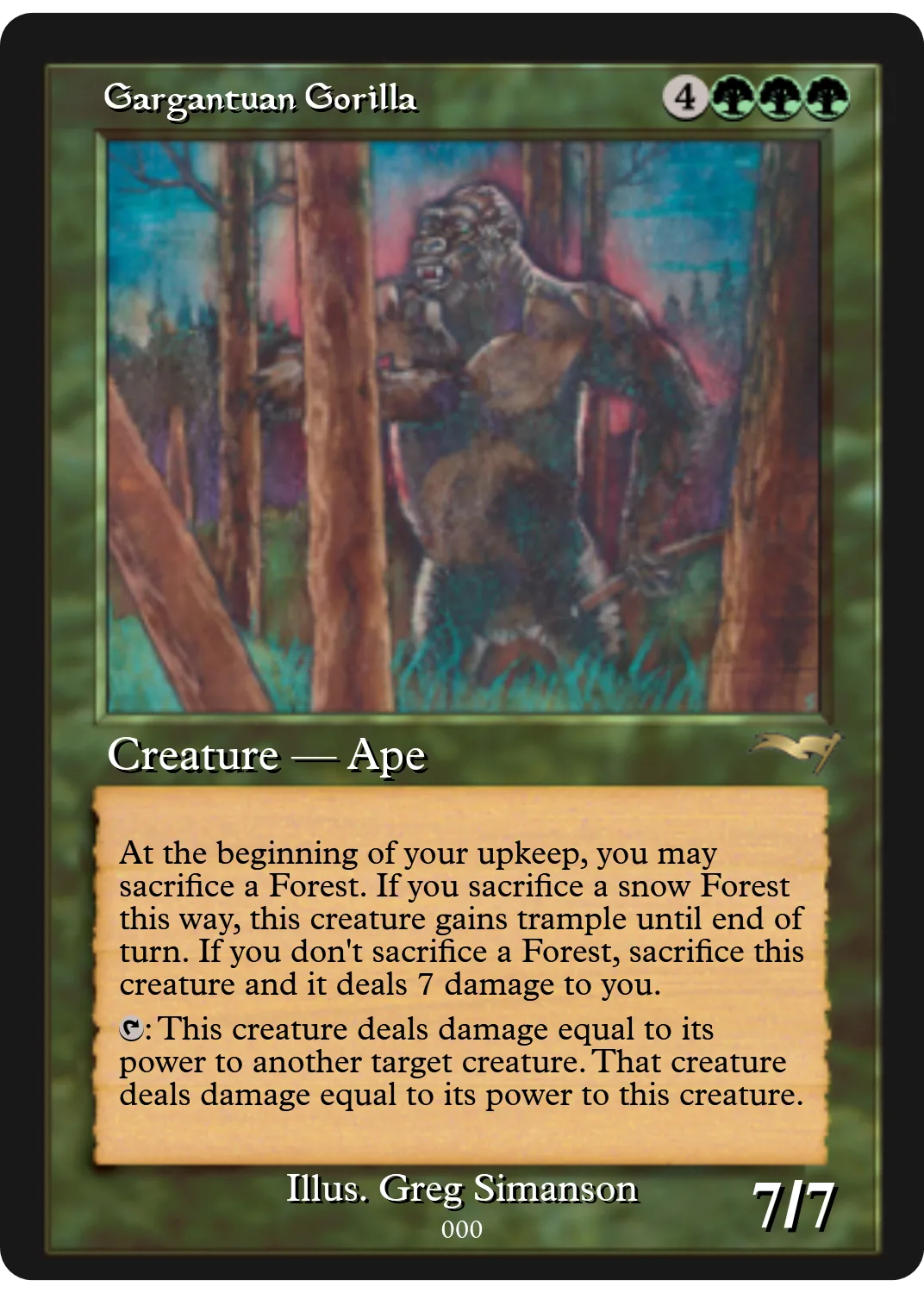 Gargantuan Gorilla
