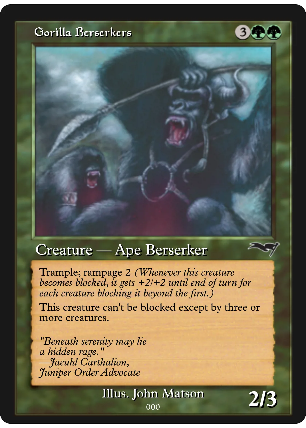 Gorilla Berserkers