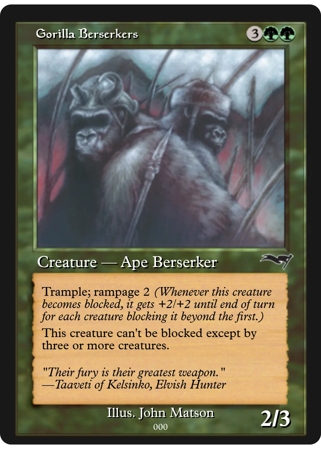 Gorilla Berserkers
