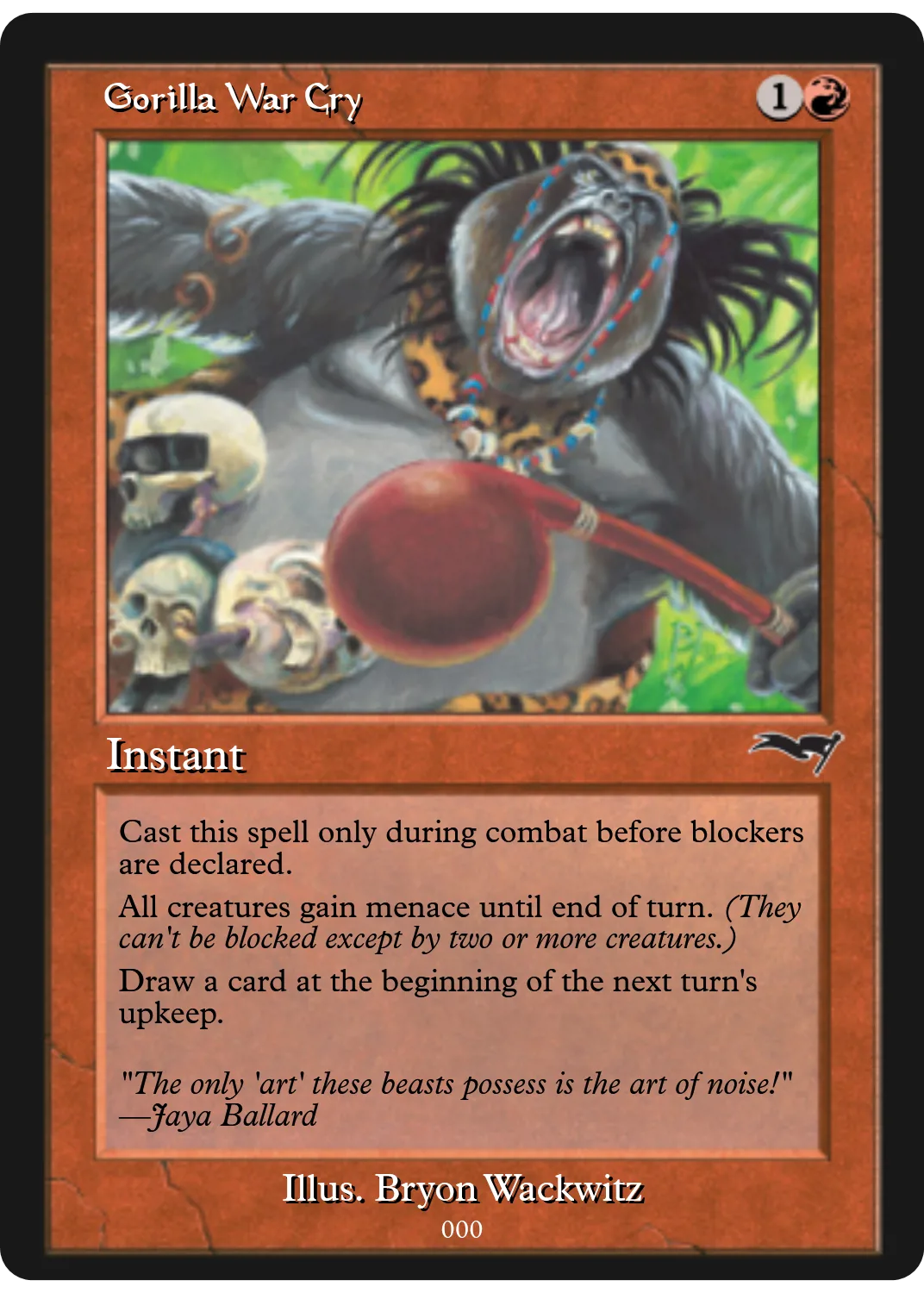 Gorilla War Cry