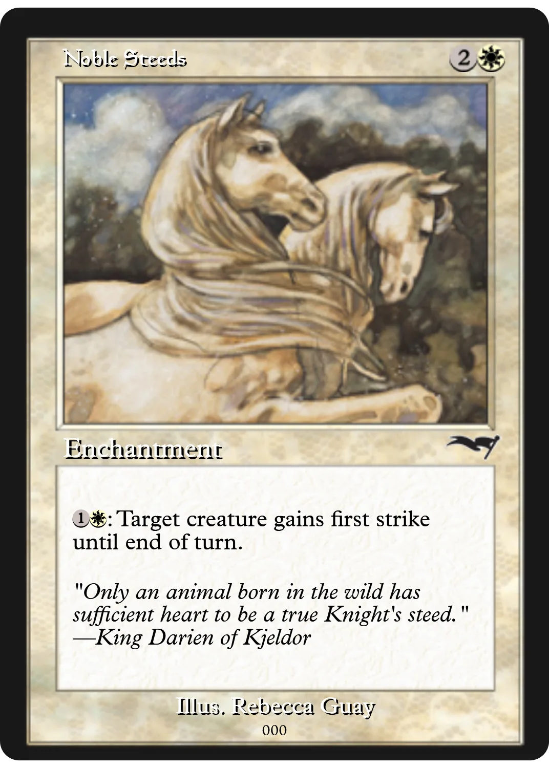 Noble Steeds