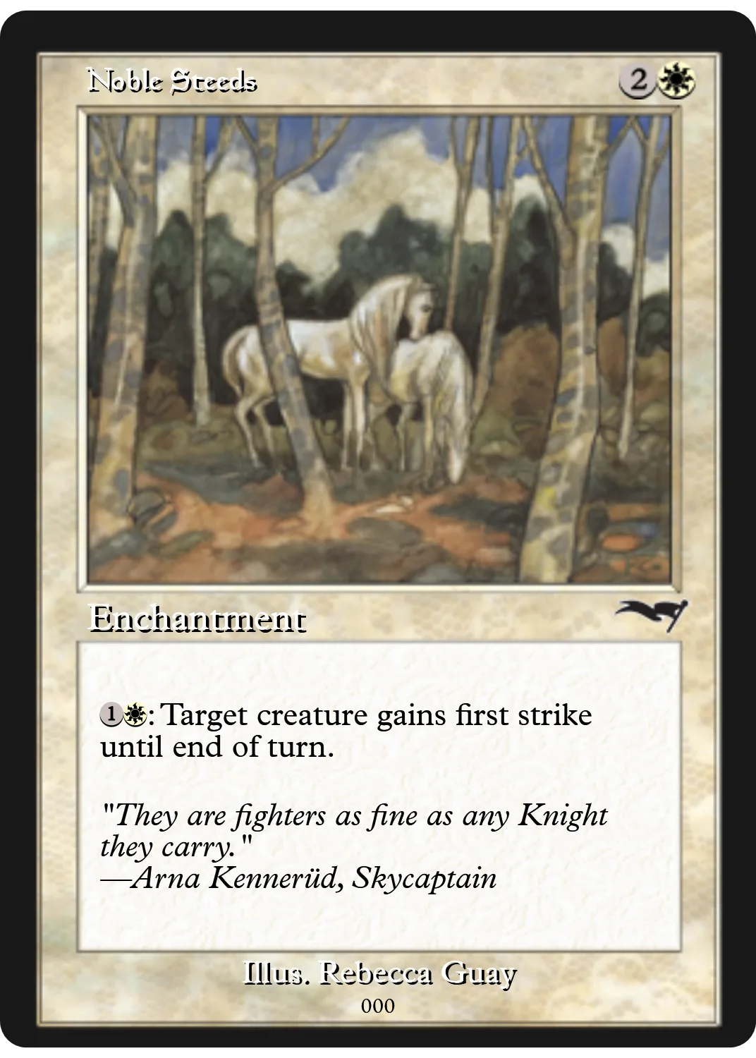 Noble Steeds