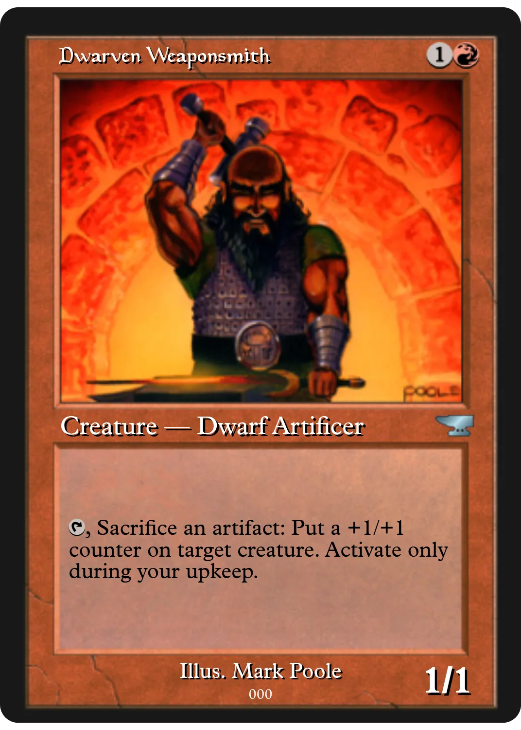 Dwarven Weaponsmith