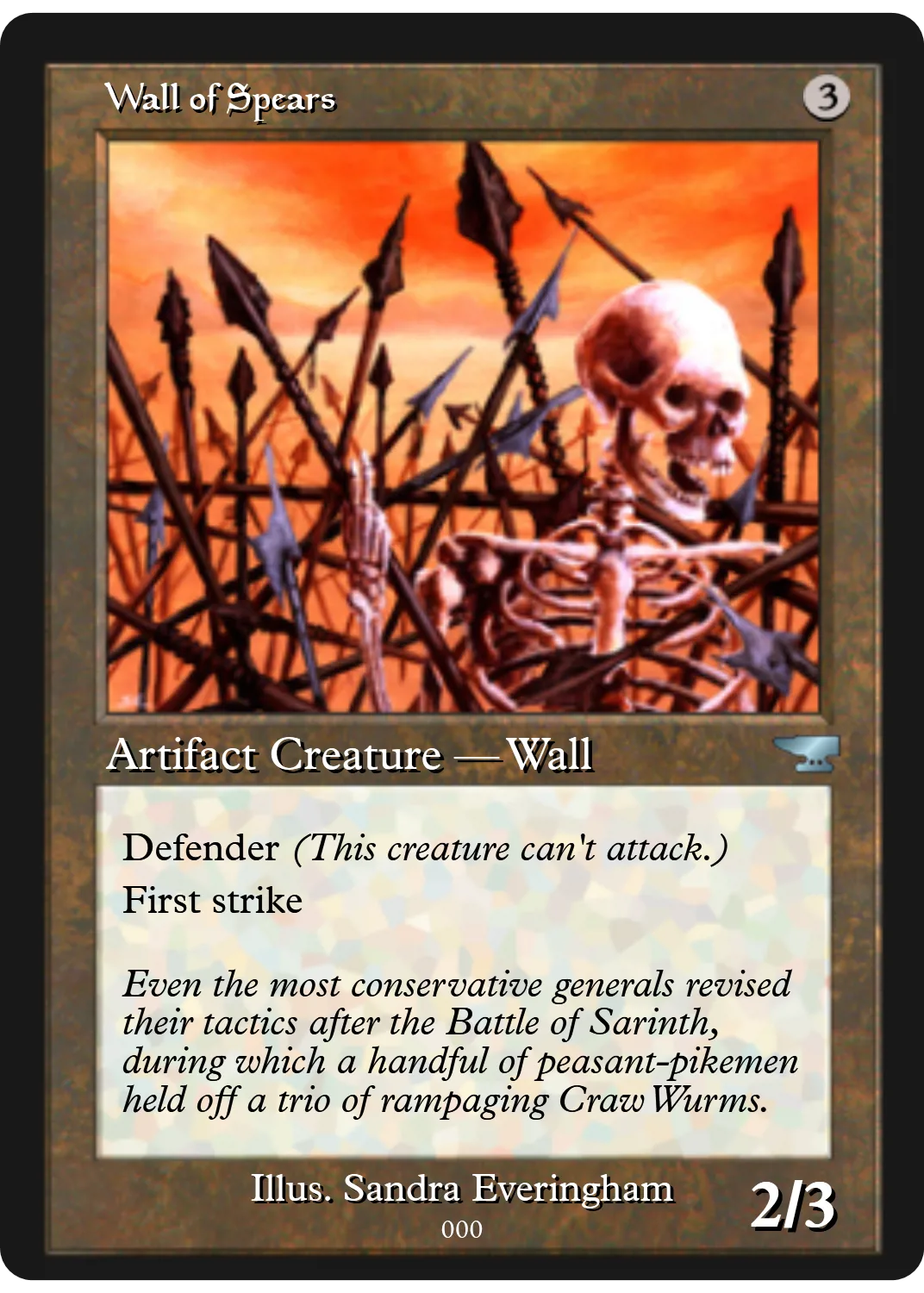 Wall of Spears