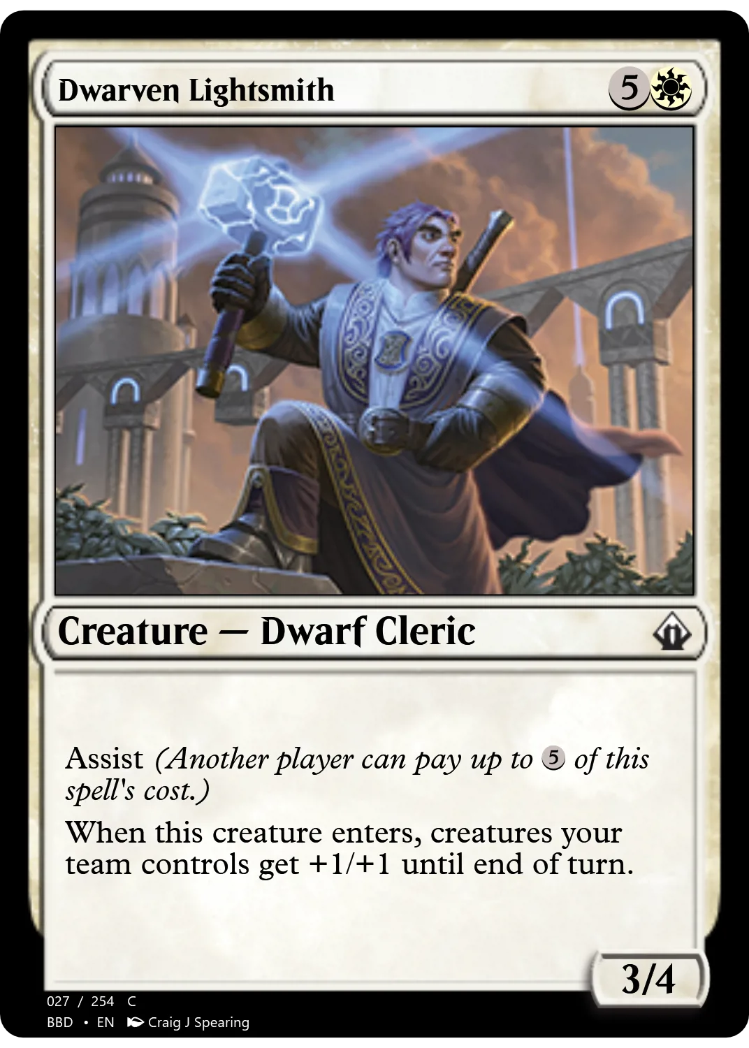 Dwarven Lightsmith