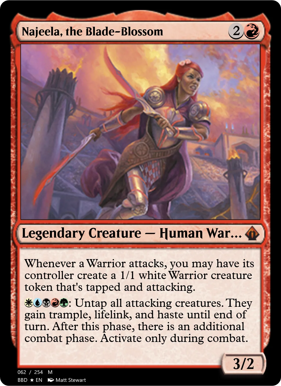 Najeela, the Blade-Blossom