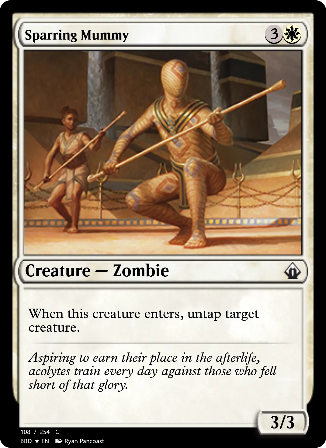 Sparring Mummy