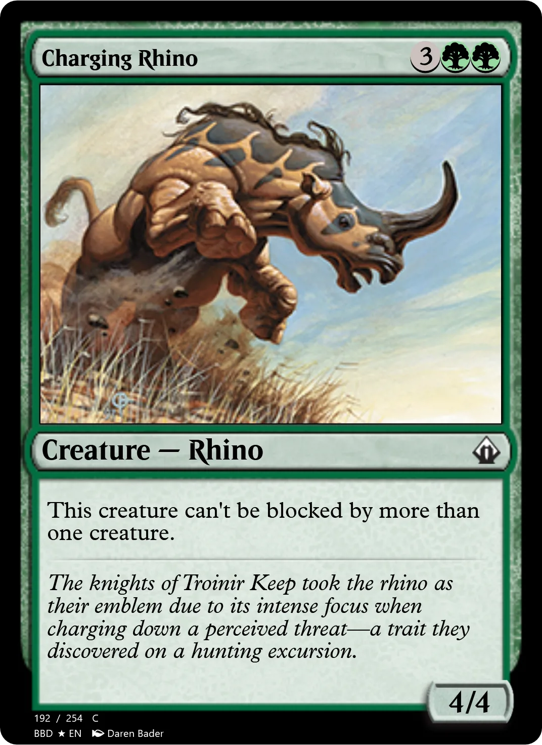 Charging Rhino