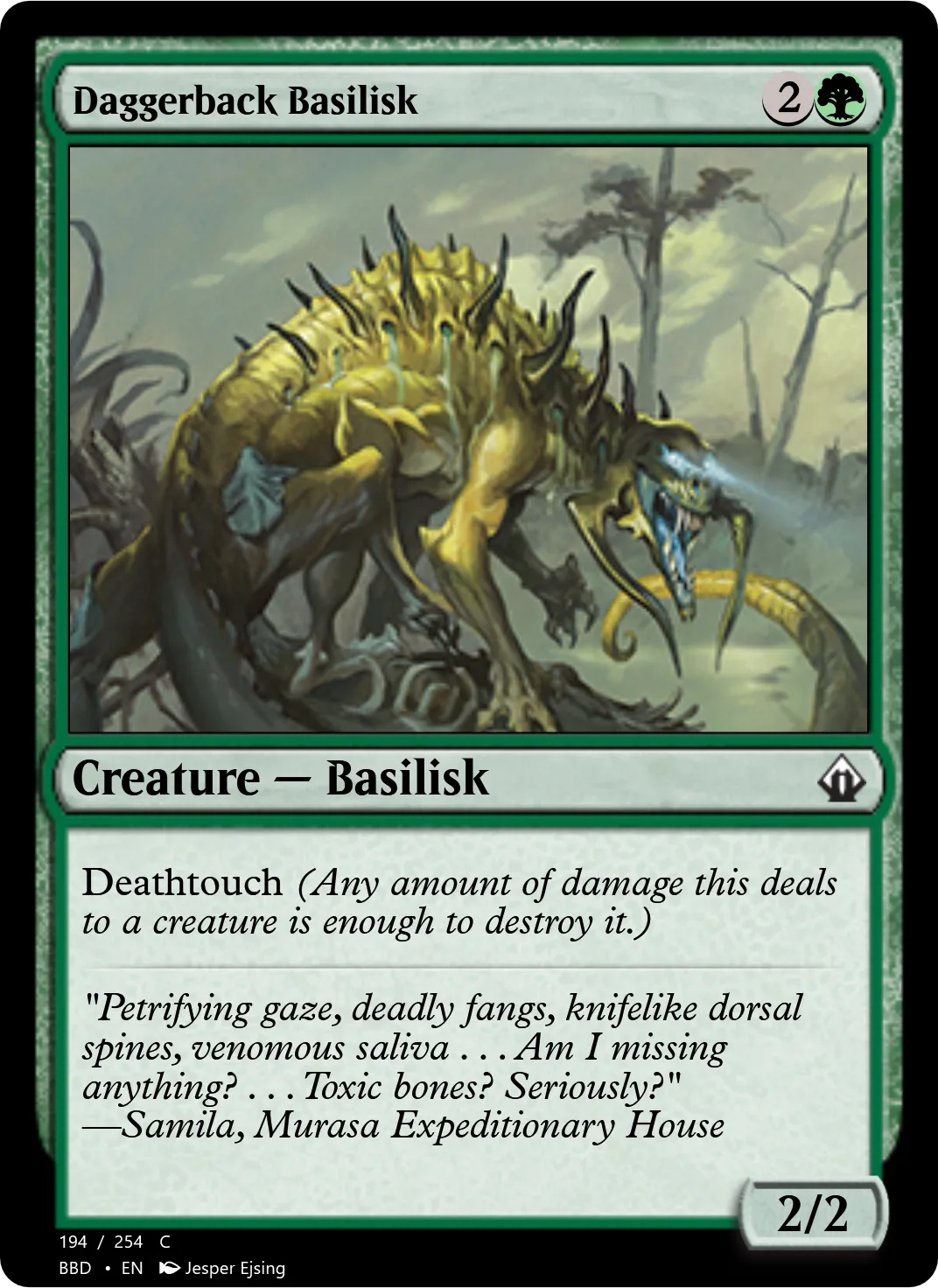 Daggerback Basilisk