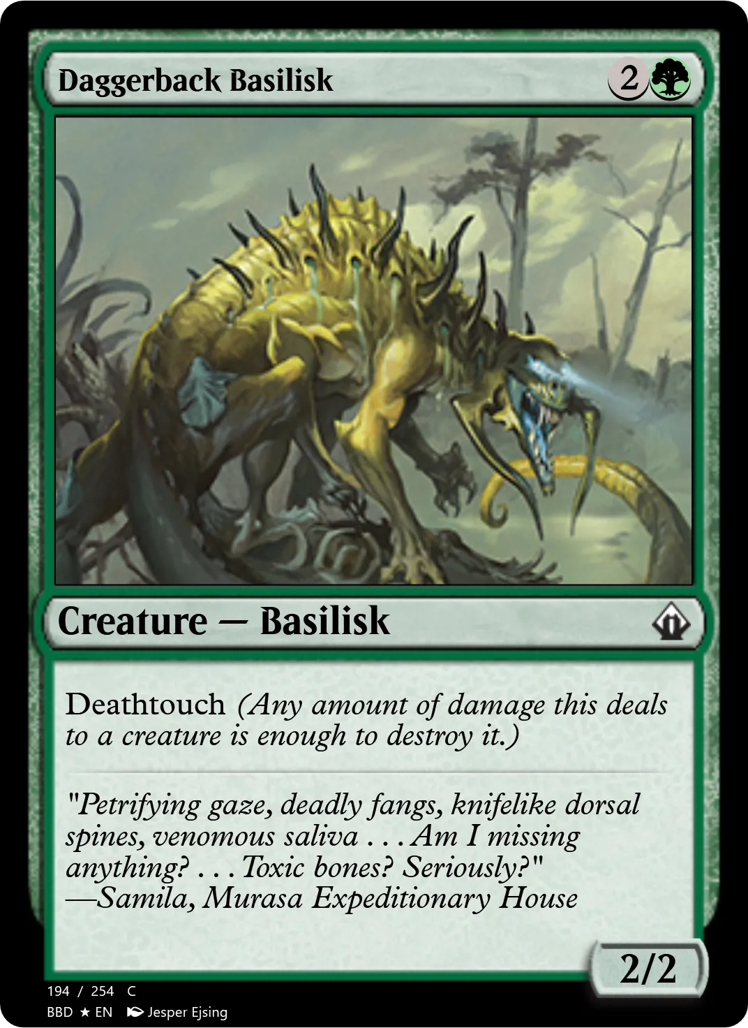 Daggerback Basilisk