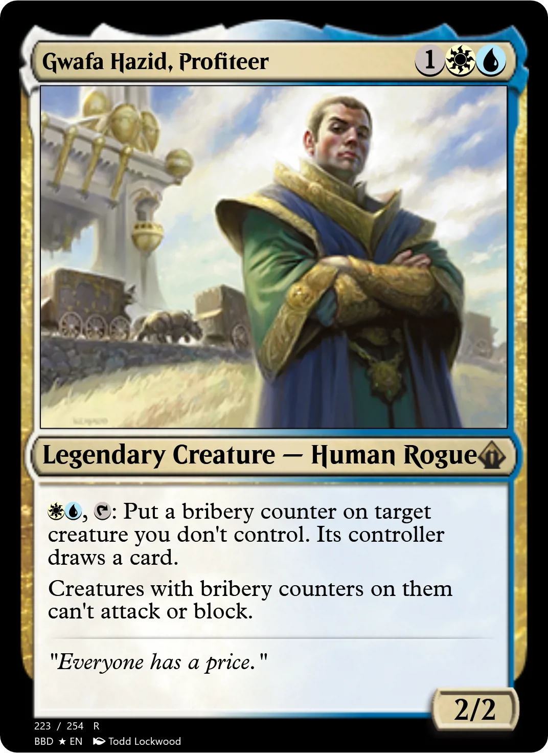 Gwafa Hazid, Profiteer