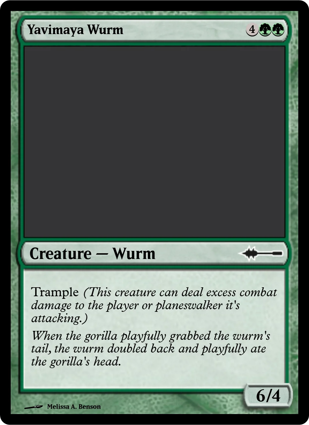 Yavimaya Wurm