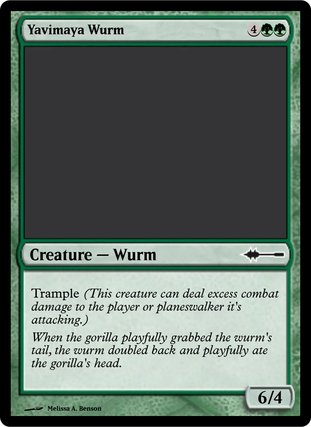 Yavimaya Wurm
