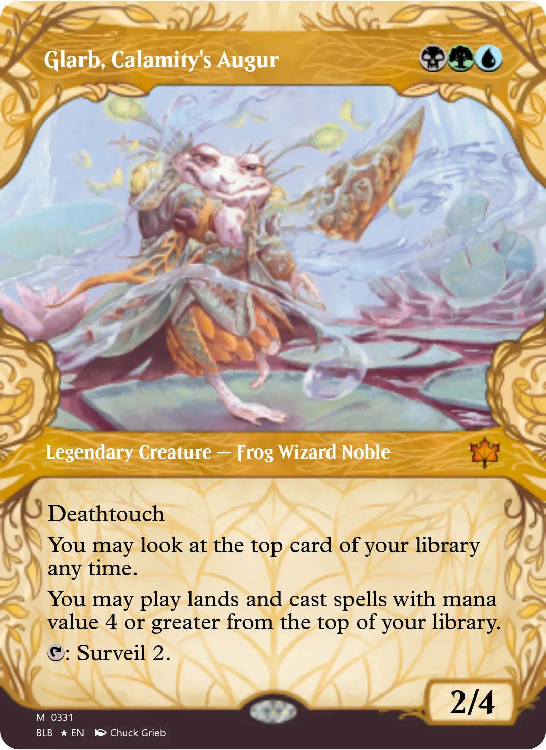 Glarb, Calamity's Augur