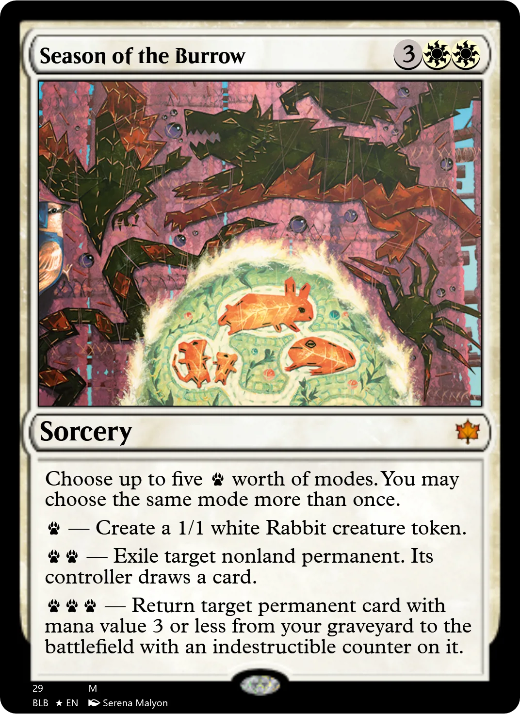 Season of the Burrow