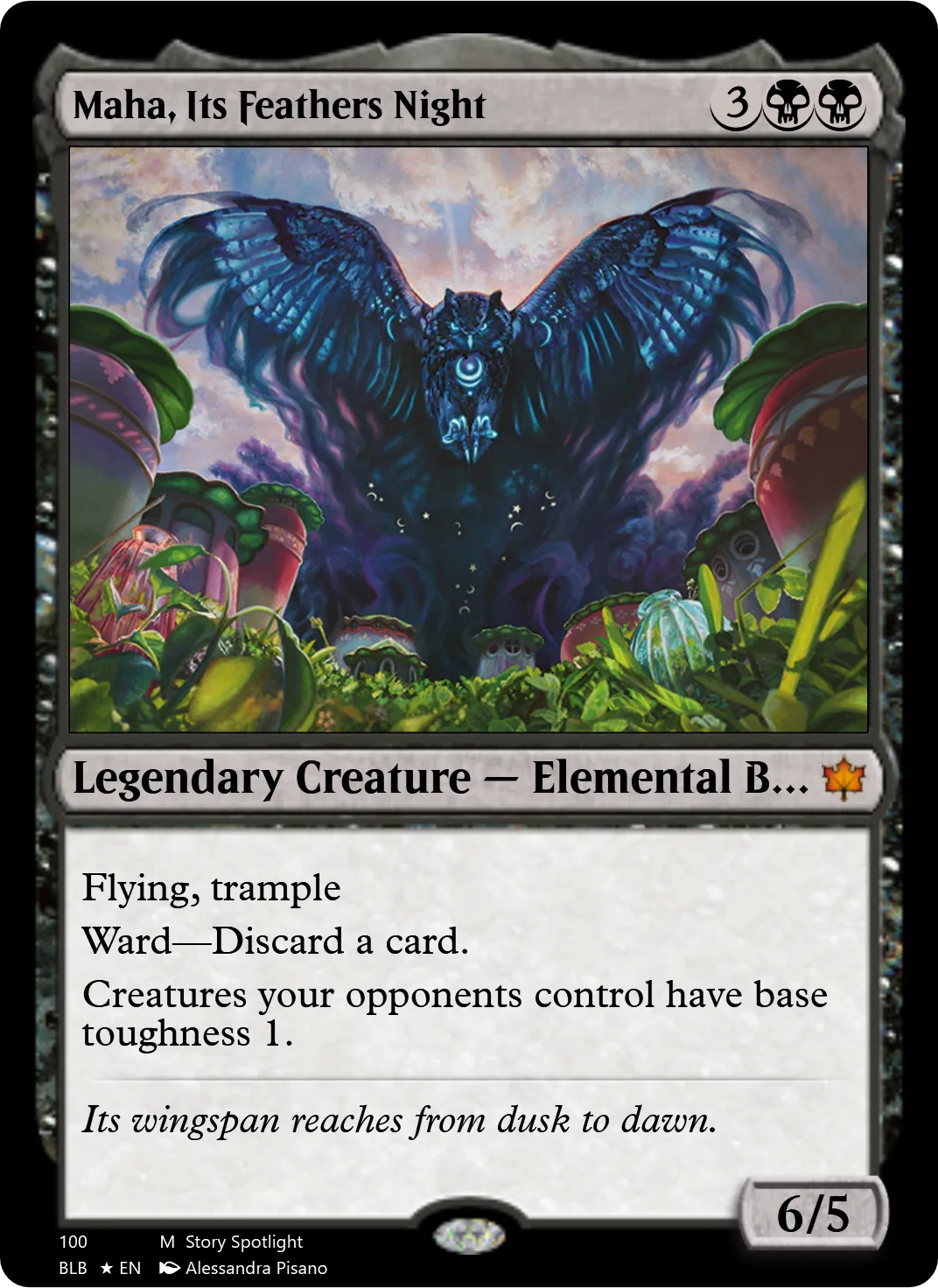 Maha, Its Feathers Night