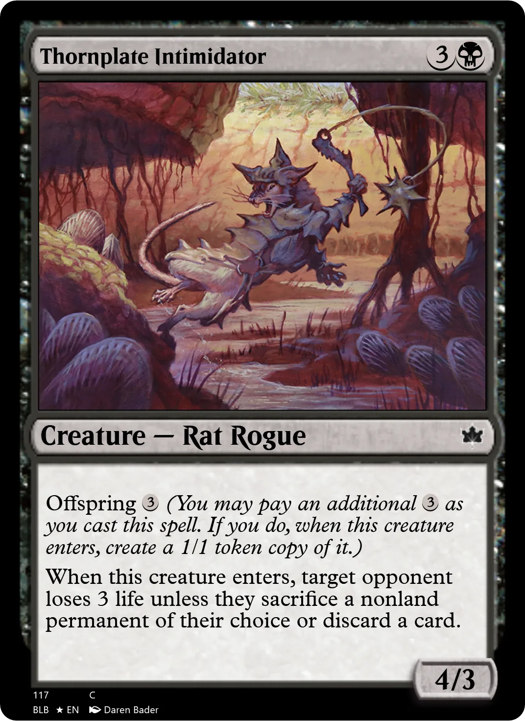 Thornplate Intimidator