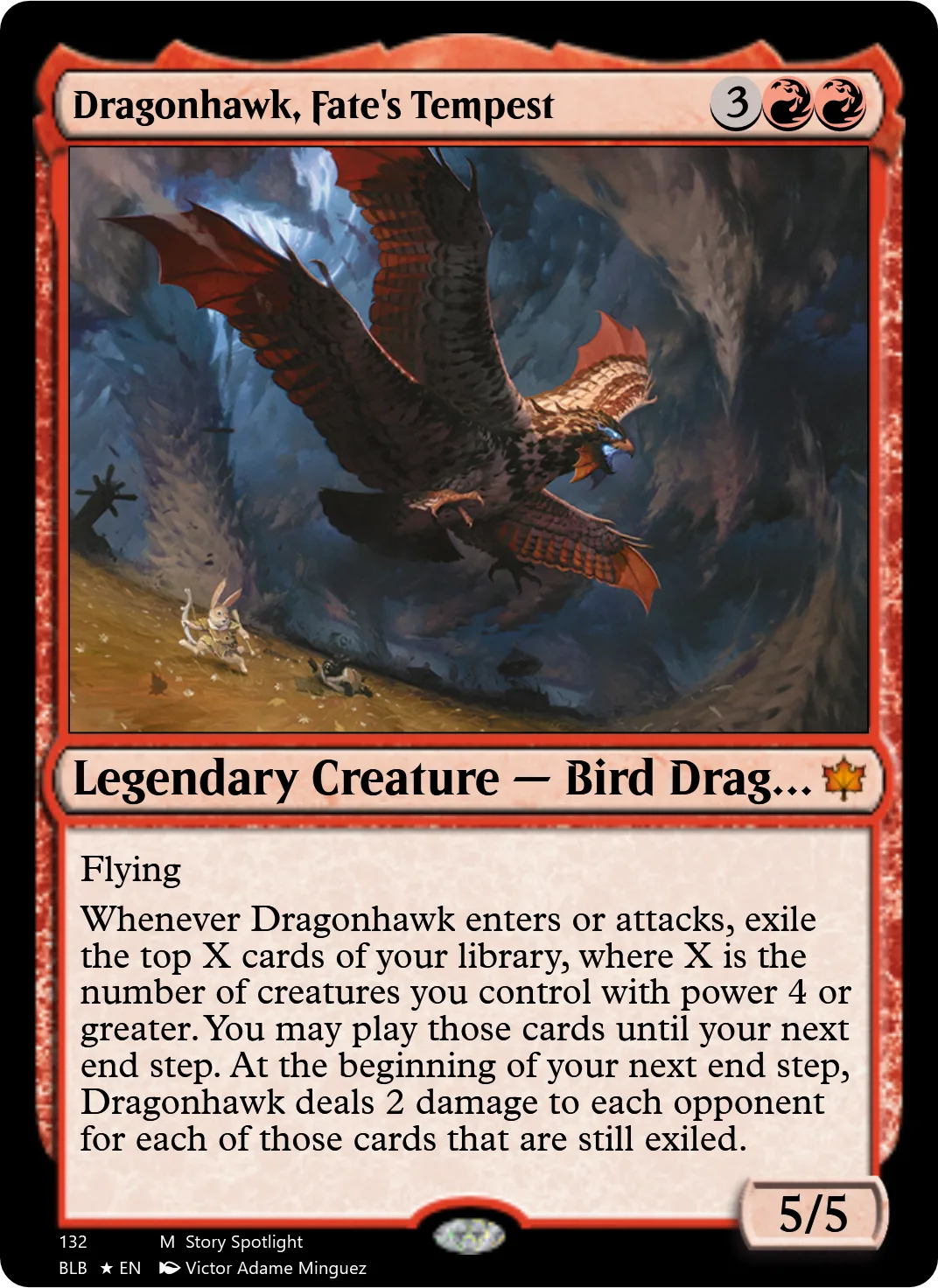 Dragonhawk, Fate's Tempest