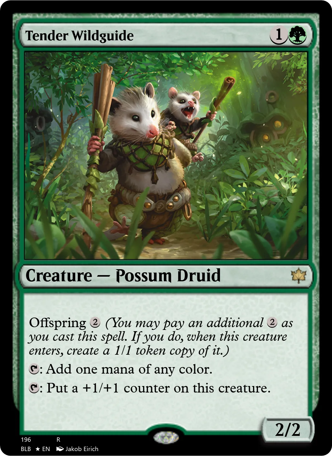 Tender Wildguide