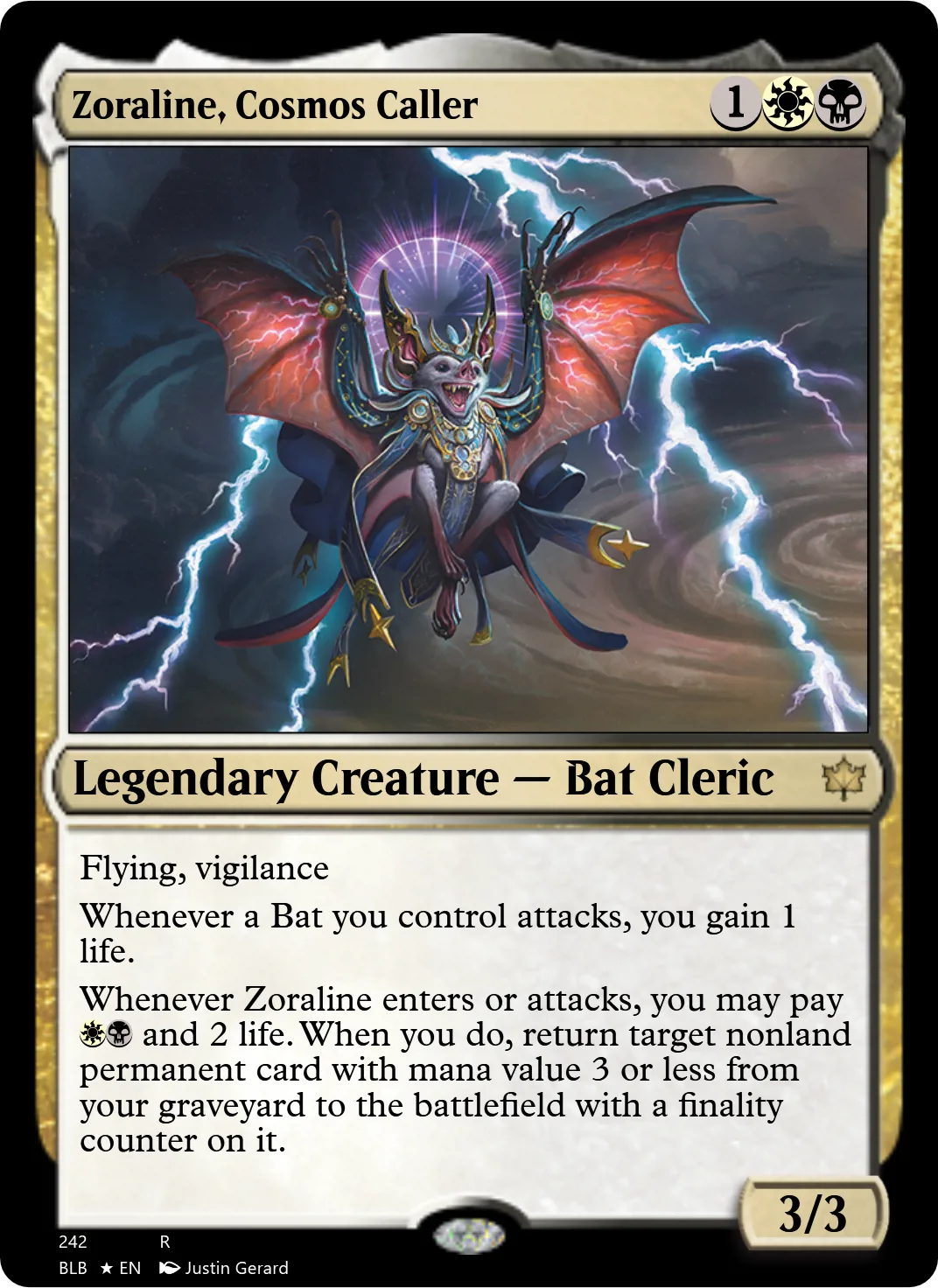 Zoraline, Cosmos Caller