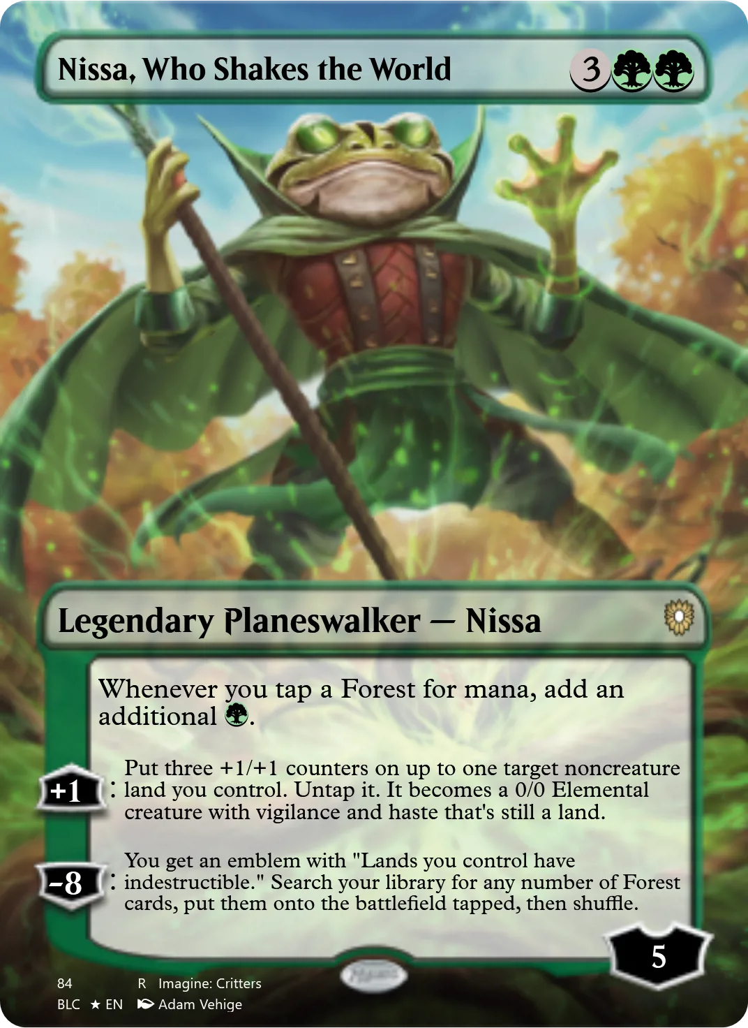 Nissa, Who Shakes the World