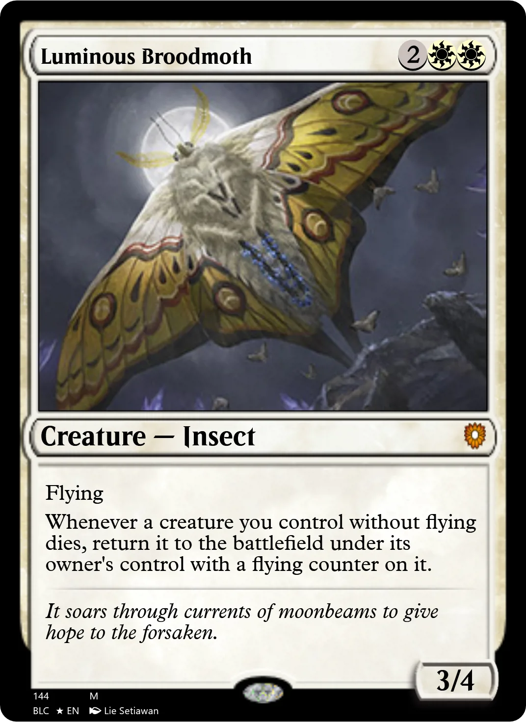 Luminous Broodmoth