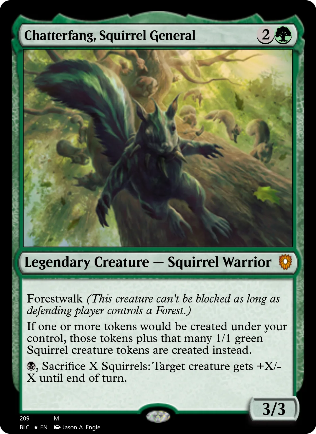 Chatterfang, Squirrel General